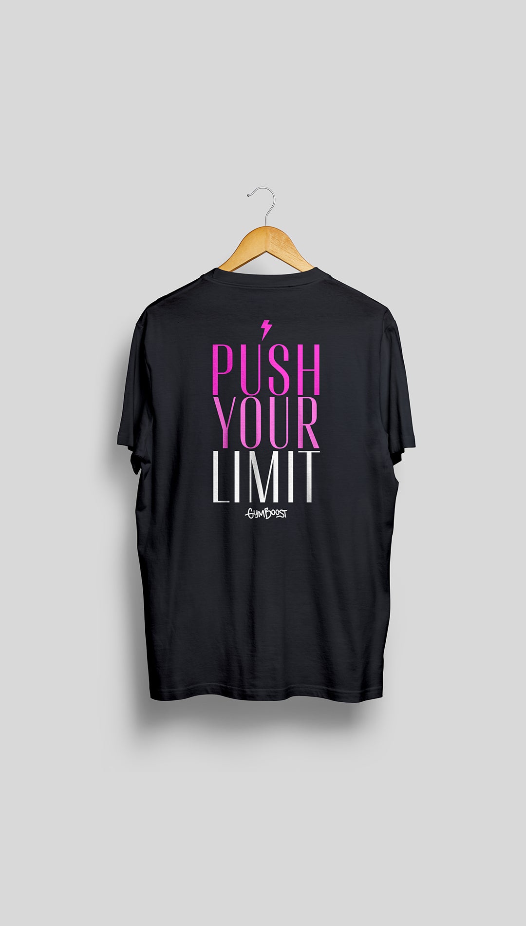 Tricou "PushYourLimit" GymBoost.